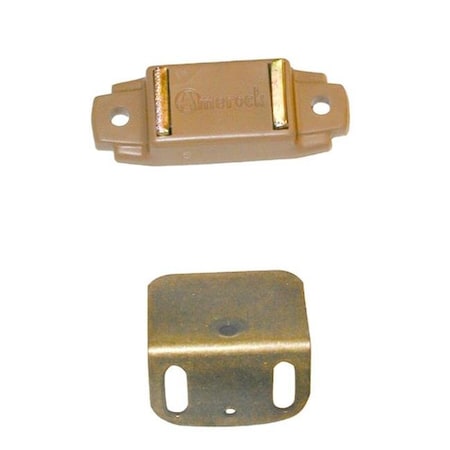 Hd A09765 3PT Amerock Magnetic Catch For Overlay Cabinet Door; Tan A09765 3PT